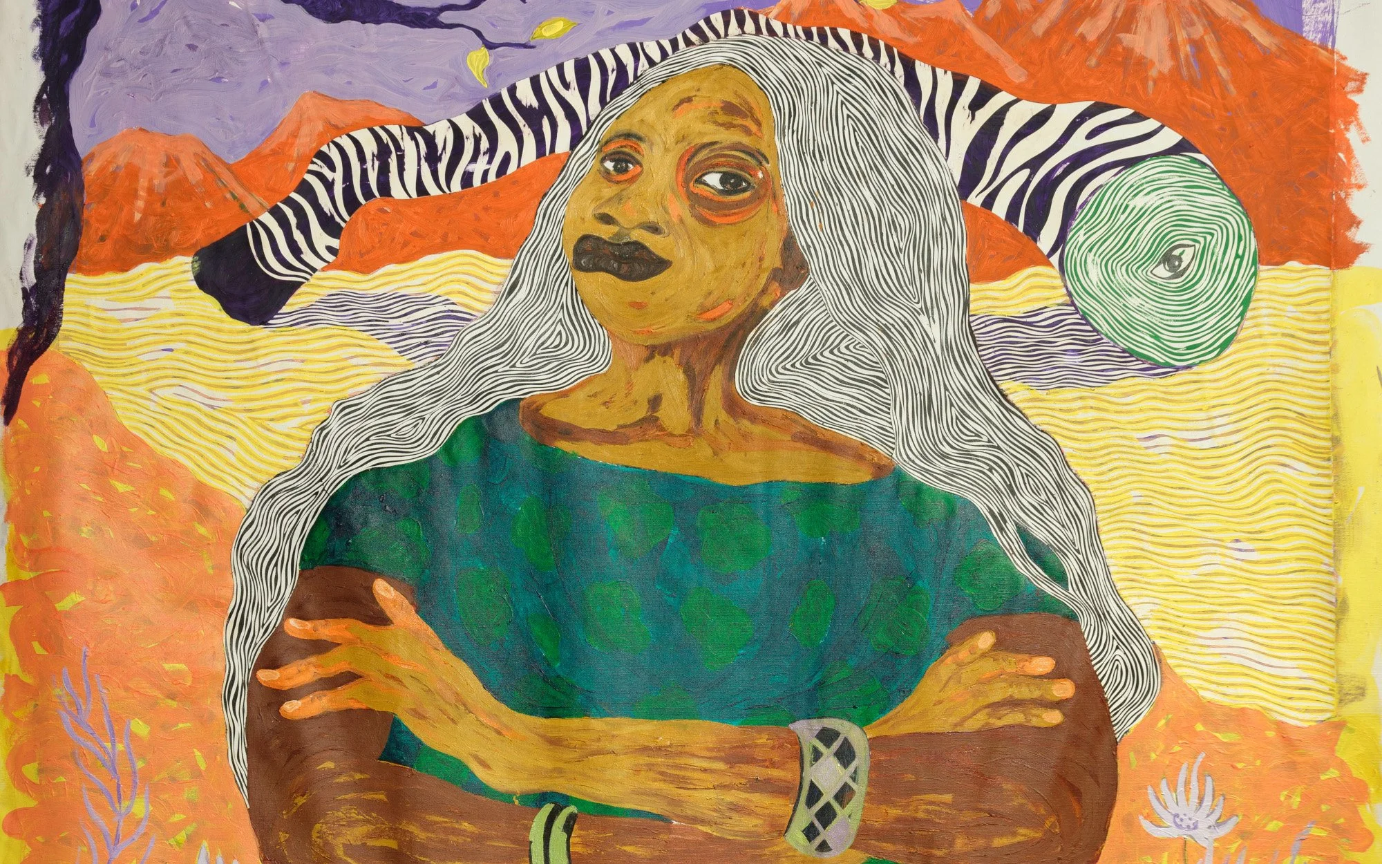 Zimbabwean artist Option Nyahunzvi explores cultural values in a bold new exhibition