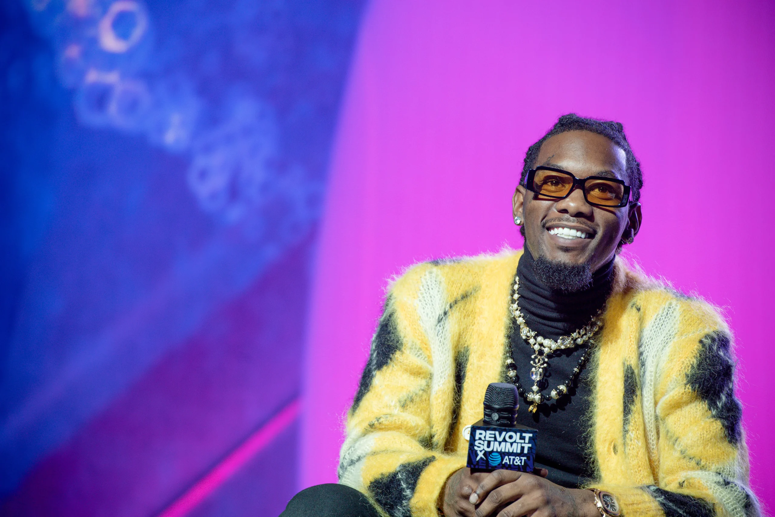 Offset rolls out onstage in wheelchair for first performance after being shot