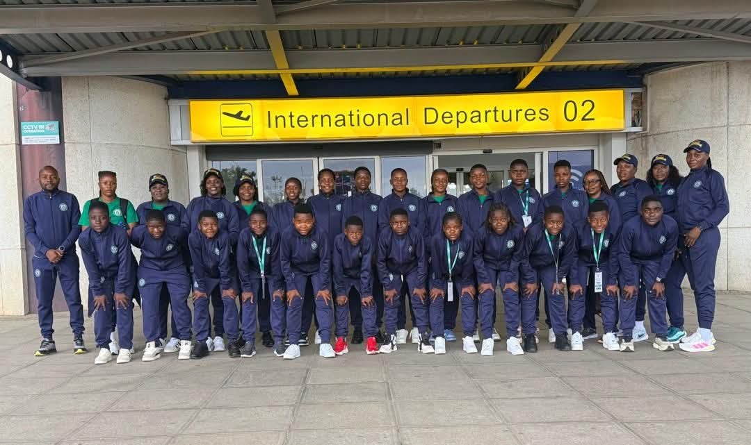 Young Warriors depart for Uganda ahead of World Cup Qualifier