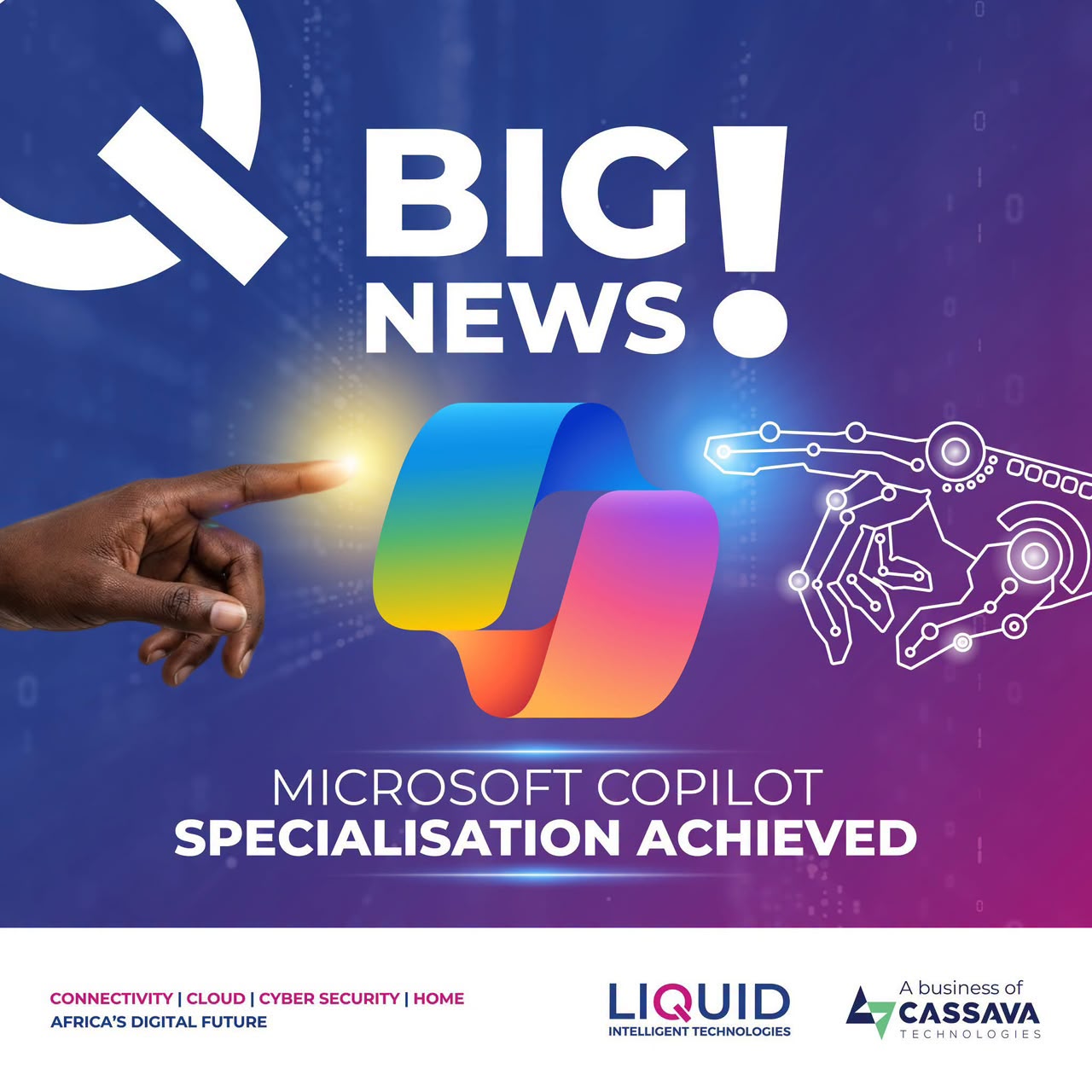 Liquid strengthens enterprise AI offering with Microsoft Copilot accreditation - NewZimbabwe