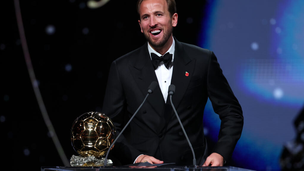 Harry Kane becomes first Englishman to win Ballon d’Or in 25 years