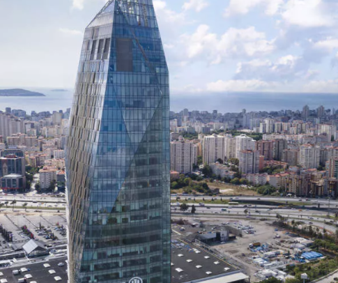 Allianz Tower - Plaza cubes