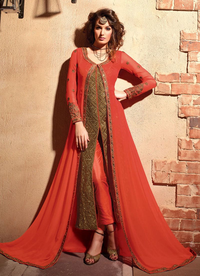 pant suit with long jacket