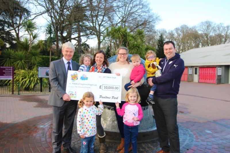 Paultons Park supports the Copythorne playground appeal