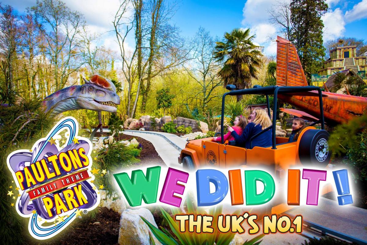 Paultons Park remains the UK’s number one amusement park in TripAdvisor’s Travellers’ Choice Awards