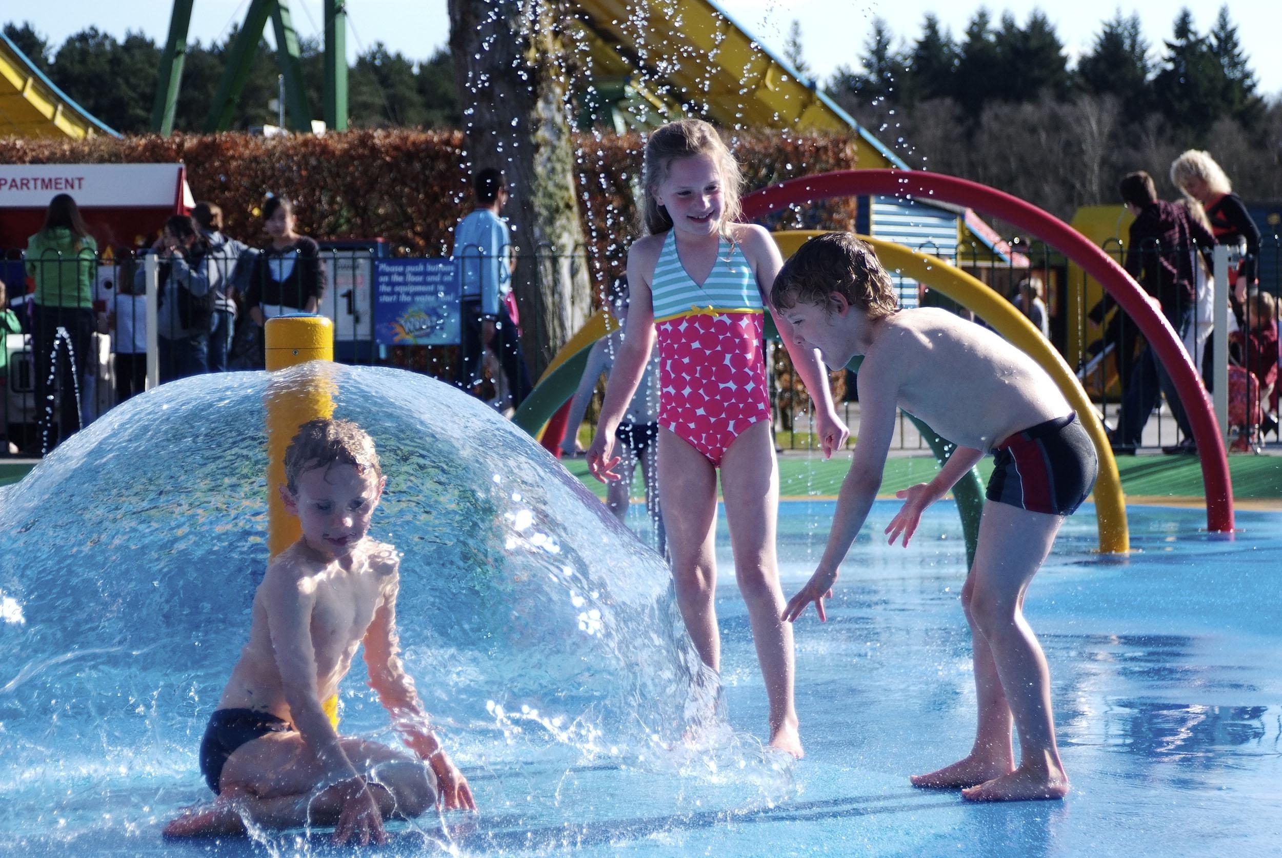 Get super soaked in our amazing water splash Parks