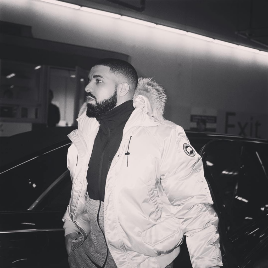 SPOTTED Drake wearing an OVO X Canada Goose Jacket PAUSE Online