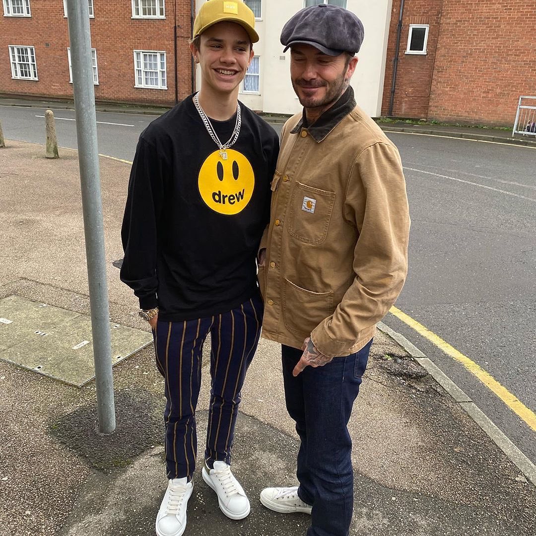 celebrities wearing alexander mcqueen trainers