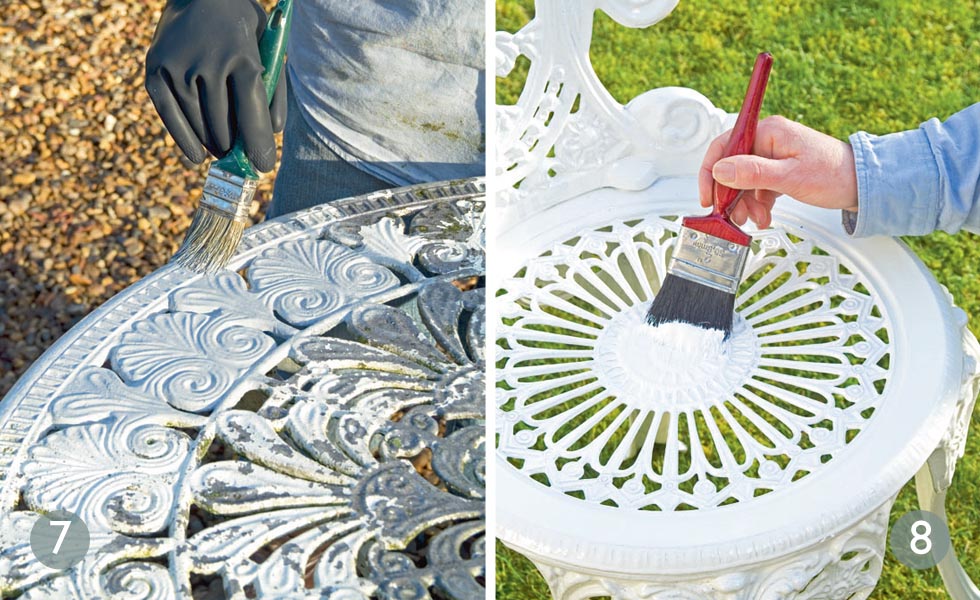 Reviving metal garden furniture Period Living