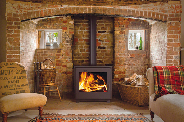 Stratford wood burning boiler stove from Arada