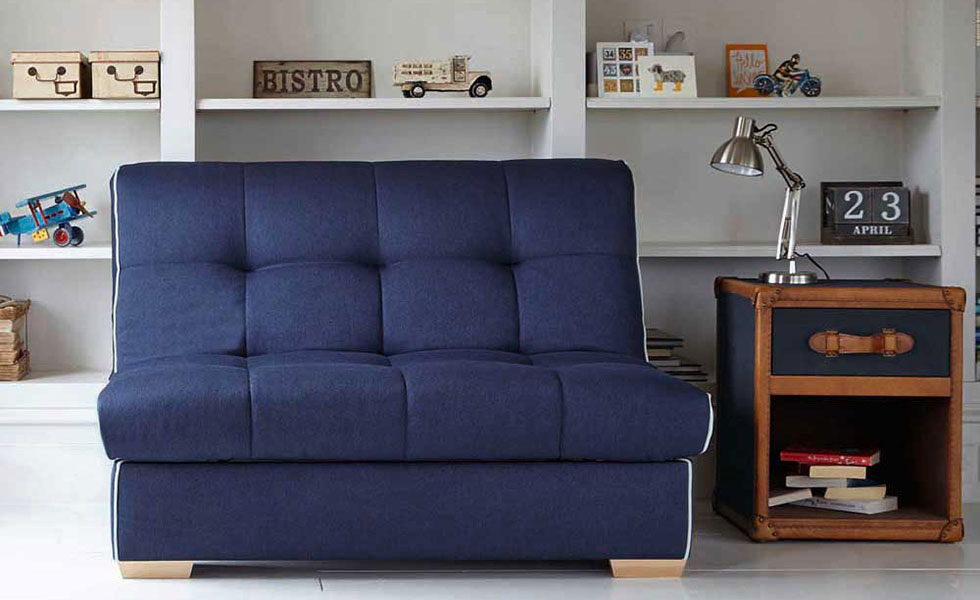 Shoreditch sofa bed by feather and black