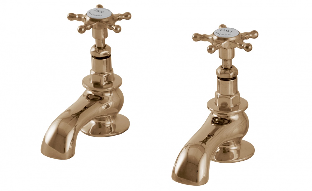 Solid brass faucets from Hurlingham Baths
