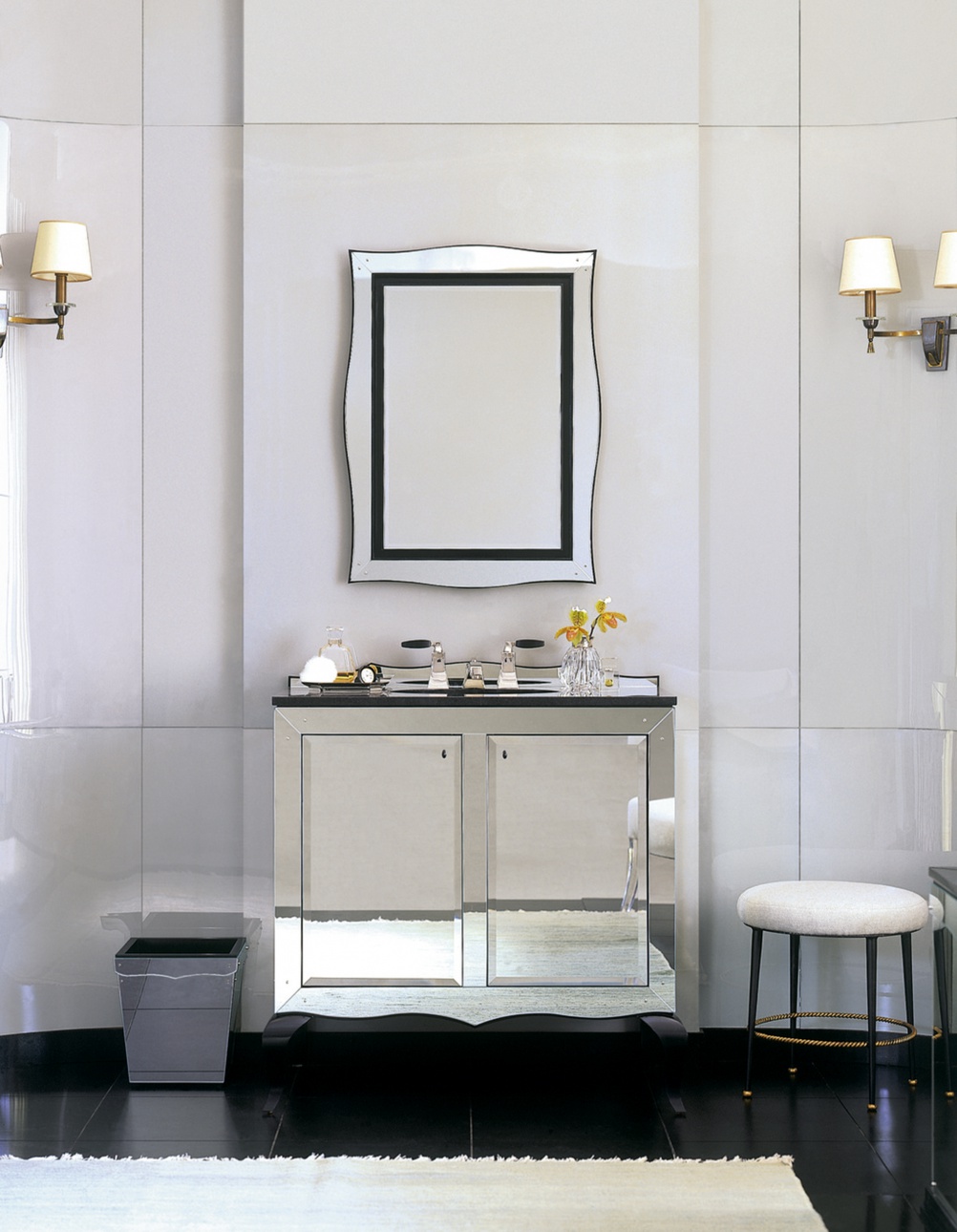 Barbera Berry vanity unit from Ann Sacks