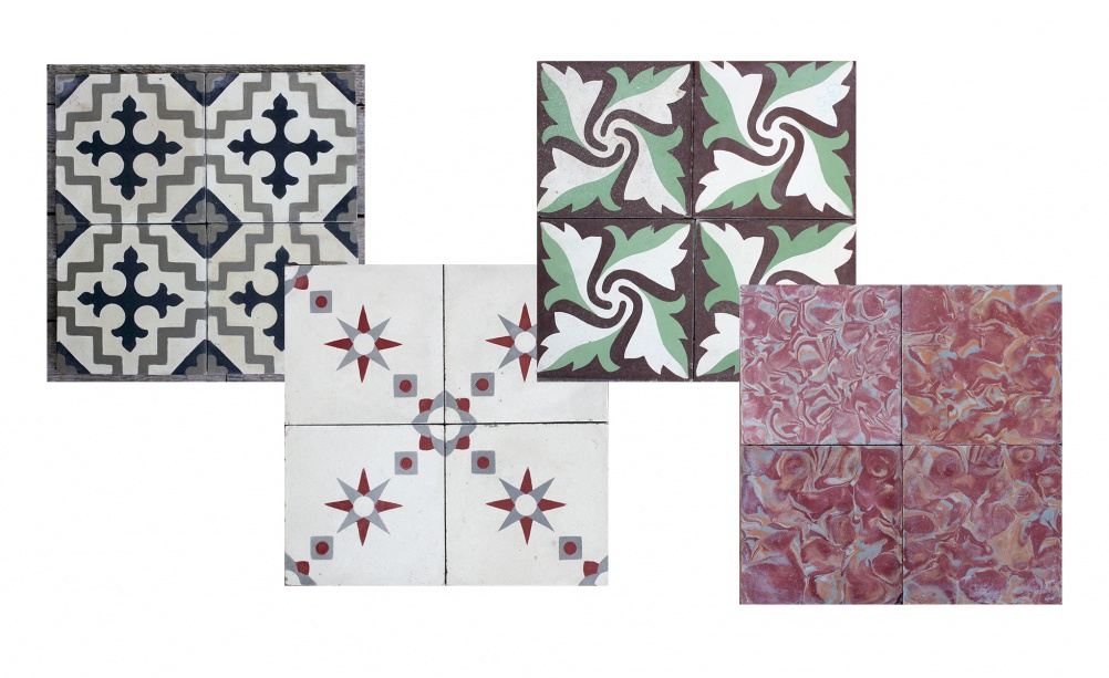 Raciones antique tiles from Bert & May