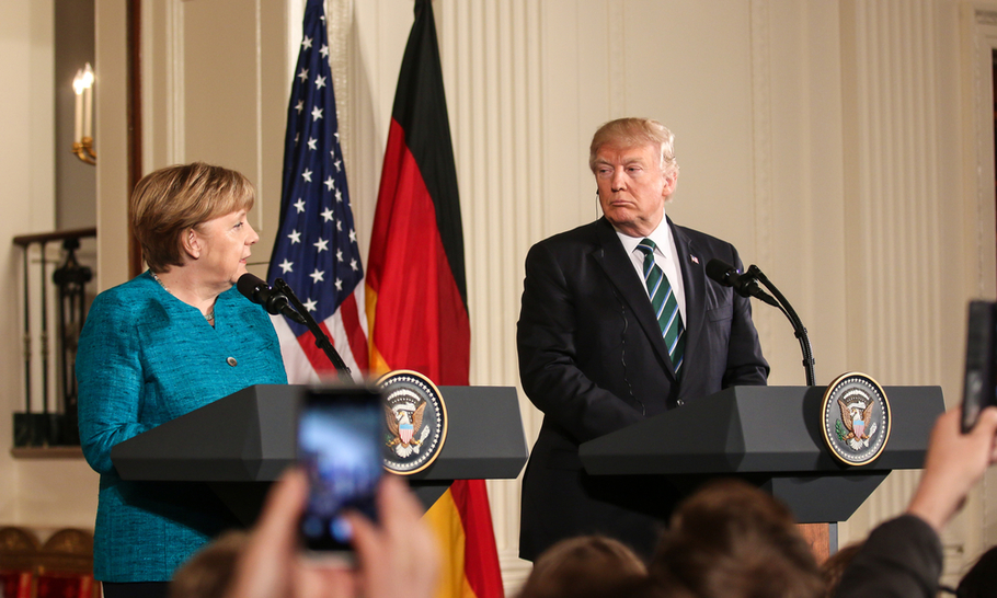 Boris needs both Trump and Merkel — but they need him too
