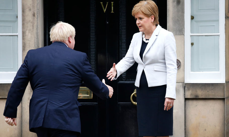 Will Boris Johnson be remembered as the first Prime Minister of England?