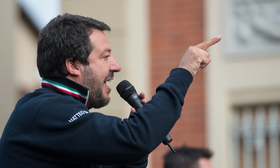‘The theft of democracy’. Jeremy Corbyn’s slogan? No: Matteo Salvini’s