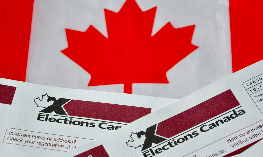The Liberals and Conservatives are neck and neck in Canada - every vote counts