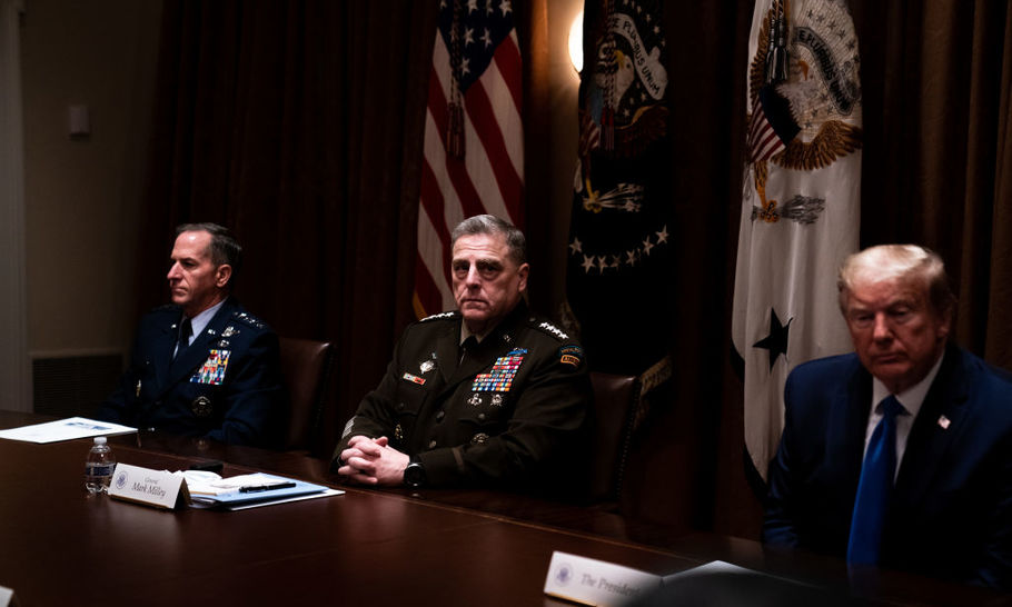 On politicians and generals
