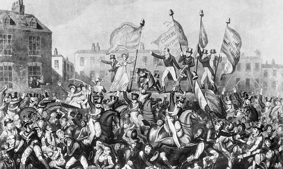 Has Boris met his Peterloo?