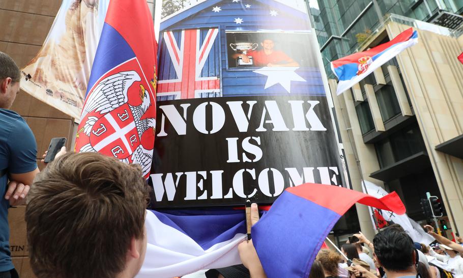 Djokovic has left the tennis world to pick up the pieces