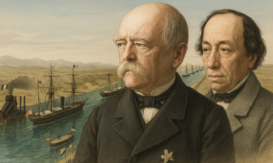 Bismarck, Disraeli and the Suez Canal