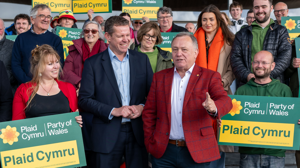 The people of Caerphilly have spoken — in their outside voice