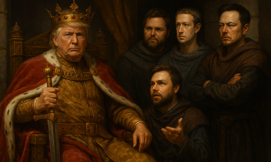 King Donald, JD and the Silicon barons