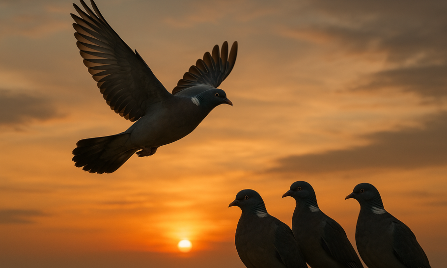 Life, death and pigeons