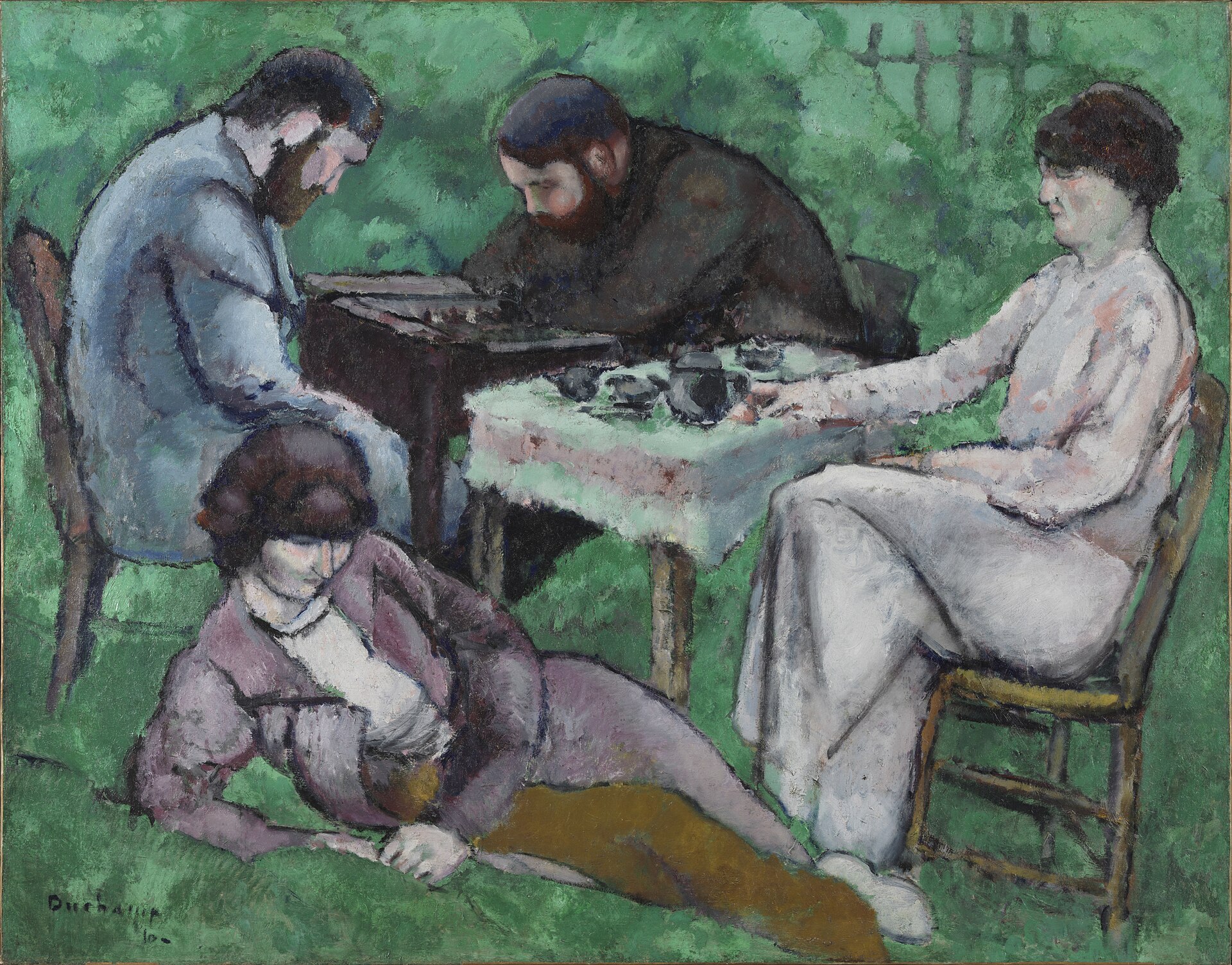 Duchamp, Susan Polgar and the 64 squares