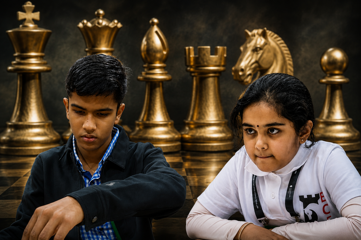 Two British chess record-breakers