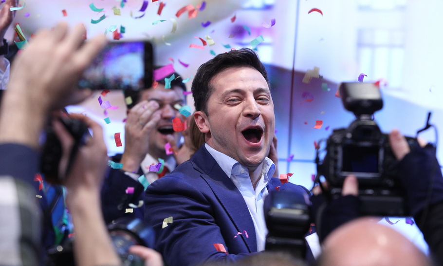 Ukrainians have just elected a Jewish comedian as their president. Is this a joke — or a sign of maturity?