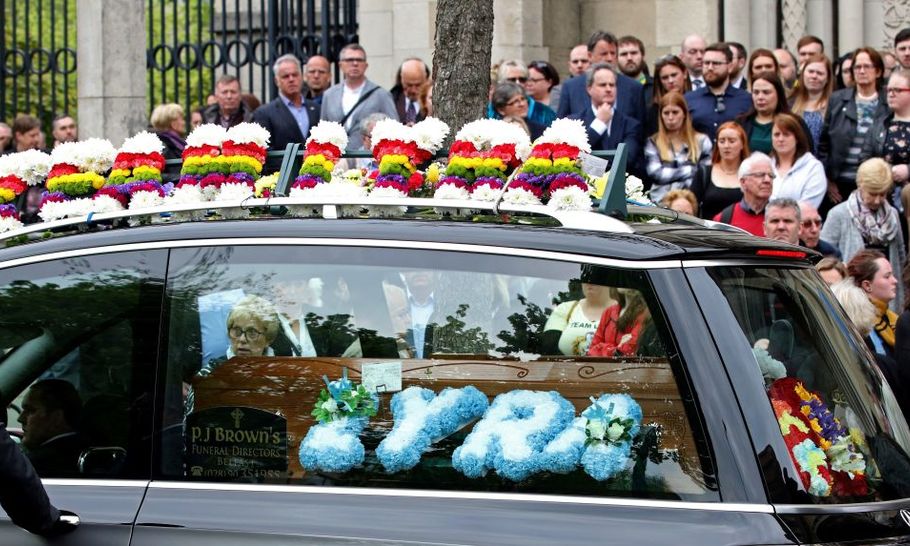 Politicians were right to squirm in shame at Lyra McKee's funeral
