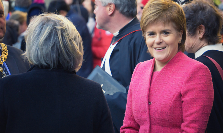 Nicola Sturgeon is back in gear