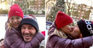 David Beckham’s new photos with daughter Harper have got everyone talking