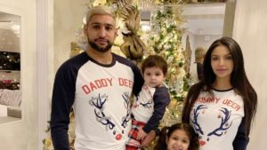 Amir Khan hits back after he’s abused for sharing Christmas photo with his family
