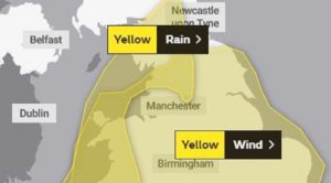 Greater Manchester set for more heavy rain and high winds as Storm Dennis arrives