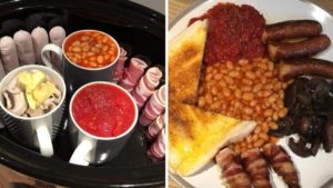Woman shares genius hack for cooking full English in slow cooker