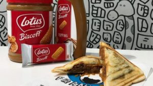 You can get Lotus Biscoff toasties in Manchester and they look so good