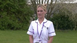 Hero nurse spat at and called ‘virus spreader’ by idiot outside Lidl