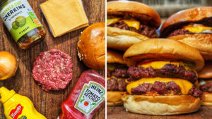 You can make your own McDonald’s cheeseburgers at home