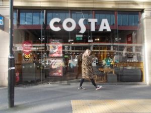 Costa Coffee is doing buy one get one free on hot drinks this week