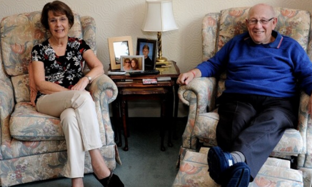 Old clip of June and Leon Bernicoff discussing the afterlife leaves