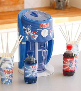 You can get a Slush Puppie machine from Amazon and it’s perfect for cocktails