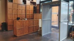 Manchester restaurant installs decontamination booth that disinfects you as you enter