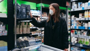 All the places wearing a mask is compulsory from today as banks and cafes added to the list