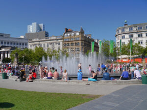 Greater Manchester is set to be hotter and sunnier than Rio de Janeiro this Friday