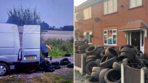 Wigan farmer gets ultimate revenge on fly-tipper who dumped tyres
