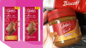 Lotus is launching two new chocolate bars stuffed with Biscoff spread and crunchy biscuits