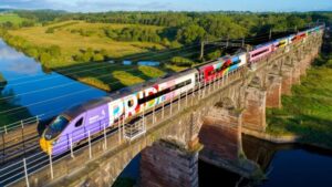 UK’s first Pride train staffed entirely by LGBTQ+ crew is arriving in Manchester today